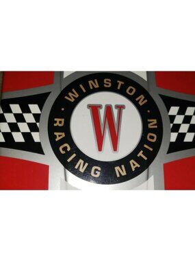 WINSTON NATION RACING-Tin Collectible Cigarette Case FILTERS nascar